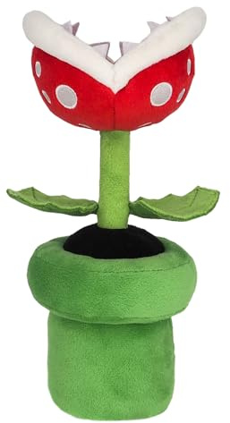Nintendo Together+ - Super Mario Plüsch - Piranha Pflanze 23 cm, Black