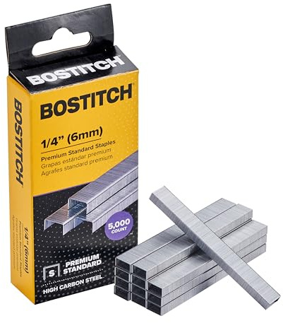 Bostitch Office SBS1914CP Standard Staples, 1/4 Leg Length