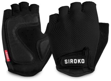 SIROKO - Fahrradhandschuhe Aero Black - XL - Schwarz