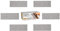 Mirka Abranet Netzschleifstreifen 70mm x 198mm Klett/Mix-Pack 5 von jeder Körnung 80, 120, 180, 240, 320, 400/30 Stk/zum Schleifen von Holz, Spachtel, Lack, Kunststoff