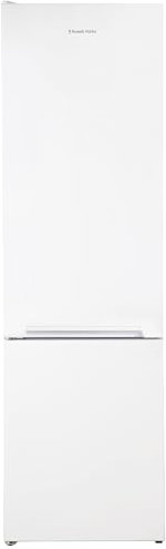 Russell Hobbs Freestanding Fridge Freezer, 54cm Wide, 180cm High, 204L Fridge Space, 84L Freezer Space, 4 Shelves, 4 Door Racks, Eco Friendly, White, RH180FF541E1W