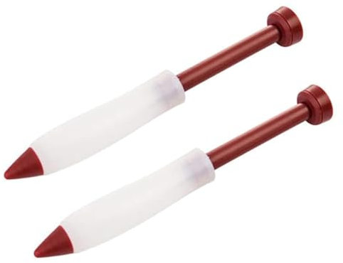 Penna in silicone per alimenti, punta per tubazioni, in silicone antiaderente, perfetta per glassare torte, decorare torte, biscotti e pasticcini