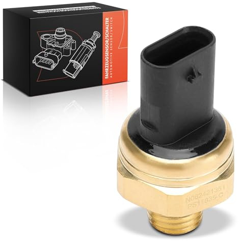 Frankberg Oil Pressure Sensor Oil Pressure Sensor Petrol 3-Pin Compatible with 1 Series 2 3 Series 4 5 Series 6 Series 7 Series X3 X4 X5 X6 C3 C4 DS3 M.i.n.i 208 308 Replace# 9802152780