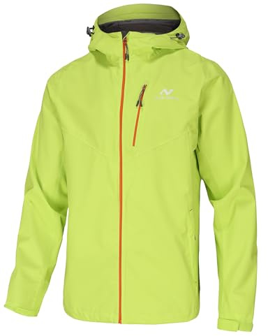 NORDIC OUTLAND herr Mens Waterproof Rain Jacket Jacka