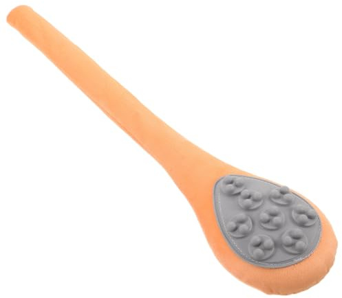 PLAFOPE Martillo de Masaje de Percusión para Meridianos, Herramienta Manual de Masaje Profundo Material Pu y Diseño Naranja, Adecuado para Gimnasio y Relajación Nocturna