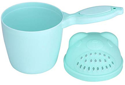 Baby Bath Rinse Cup, Detachable Shampoo Rinser for Gentle Hair Washing, Ergonomic Design with Soft Control for Babies Toddlers and Sensitive Scalp Care