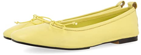 GIOSEPPO Bailarinas EN Color Amarillo para Mujer Medora