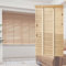 DIOB Verdunkelungsjalousien aus natürlichem Holz for Fenster, 60 cm, 70 cm, 110 cm, 140 cm, 50 mm breite Lamellenvorhänge aus Massivholz, wärmeisolierte Jalousien (Size : 100x200cm/39.5x79in)