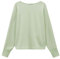 someday Damen Sweatshirt | Sweater UTIBBY aus weichem Viskose Mix Pale Jade, 36