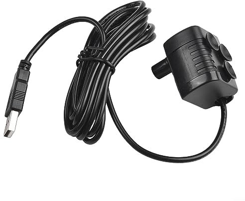 Pompe de fontaine pour extérieur pour décoration de jardin adaptée pour les bassins à poissons et la circulation de l'oxygène