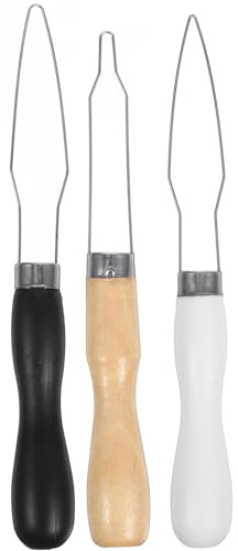 FIXOSHEE Gancho para Botones Portátil 3 Piezas Color Claro y Negro Herramienta para Sujetar Botones para Personas Mayores Accesorios de Costura DIY Abotonado Rápido Manualidades