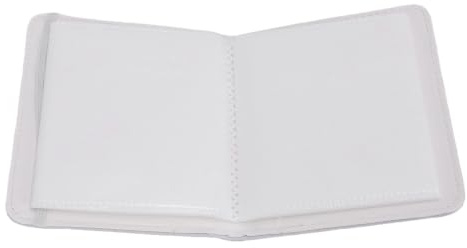 Ausla Album Photo Imperméable 16 Pages avec 33 Pochettes pour Photos 5x5 Pouces Cartes Tickets (PURPLE)