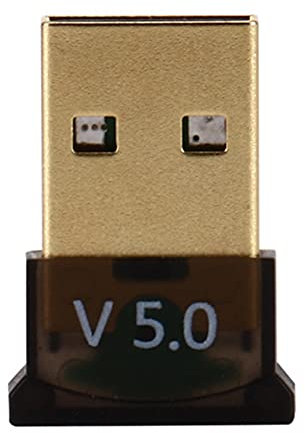 Adattatore USB Bluetooth 5.0 trasmettitore Bluetooth ricevitore audio Bluetooth dongle senza fili USB adattatore per computer PC portatile durevole utile e pratico design simpatico e pratico