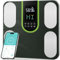 Body Fat Scales, Smart Scales for Body Weight & Fat - Digital BMI 20 Body Composition Scale with App, Measures Muscle Mass, Visceral Fat, Hydration Level - 180kg Capacity