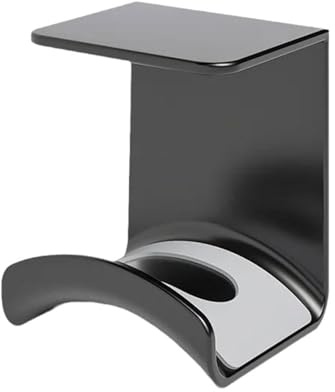 Supporto per cuffie da scrivania o da parete, per cavi e cuffie, organizer da ufficio, per cuffie da gioco