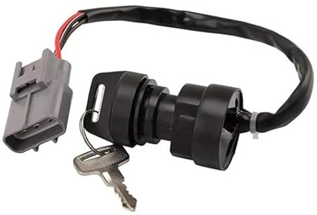 Interruptor Motocicleta Interruptor De Encendido Llave Motocicleta para Grizzly 350 660 Cerradura Puerta Eléctrica 5KM-8 2510-00 Cerradura De Encendido
