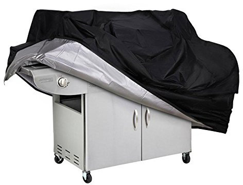QMQ Housse de protection imperméable pour barbecue Taille L 170 cm
