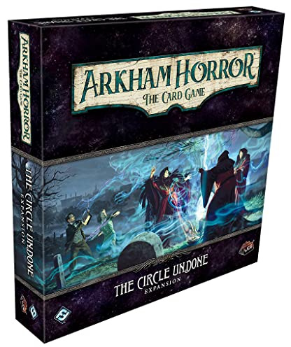 Fantasy Flight Games - Arkham Horror The Card Game: Deluxe Expansion - 4, The Circle Undone, Card Game, Ages 14+, 1 to 4 Players, 60 to 120 Minutes Playing Time