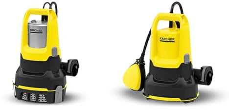 Kärcher SP 17.000 Flat Level Sensor flachsaugende Tauchpumpe & SP 9.000 Flat flachsaugende Tauchpumpe, Fördermenge: 9.000 l/h