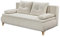 Stella Trading MAGNUS Bequemes Schlafsofa mit Bettkasten in Cream - Ausziehbares Sofa mit Schlaffunktion - 202 x 94 x 104 cm (B/H/T)