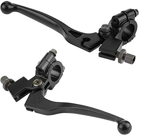 MOUMOUTEN bremshebel Motorrad, Kupplungshebel, 22 mm 7/8-Zoll-Kupplungshebel aus eloxiertem Aluminium, klappba(50-125 cc)Motorrad Zubehör