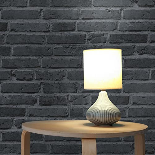 TADESSI Ricco M1-No.890 - Carta da parati in pietra 3D, Rivestimenti Pareti Effetto Pietra, Colore Nero, per Soggiorno, Cucina, Camera da Letto