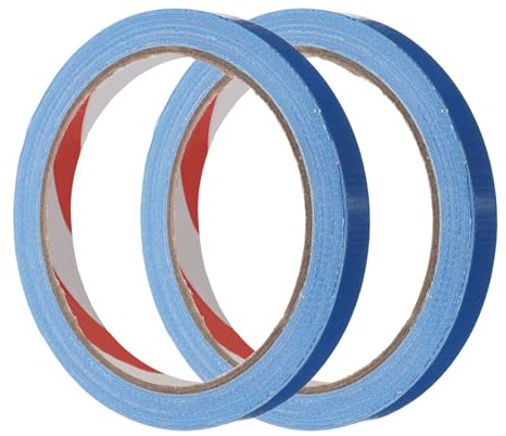 Alipis Nastro Protettivo per Bordi Racchetta da Ping Pong 2 Pezzi Nastro Adesivo per Impugnatura Sportiva Blu 10m X 1Cm Protezione Anticollisione per Racchette da Pickleball e Tennis