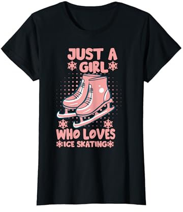 Eiskunstlauf Eiskunstläufer Schlittschuh Eislaufen Lustiges T-Shirt