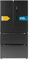 Cecotec Kühlschrank Französische Tür Dark 510 Liter Bolero CoolMarket FD 510 Dark E. 183 cm hoch, 84 cm breit, Inverter Plus, Fast Cooling und Fast Freezing, MultiAirFlow, Total NoFrost