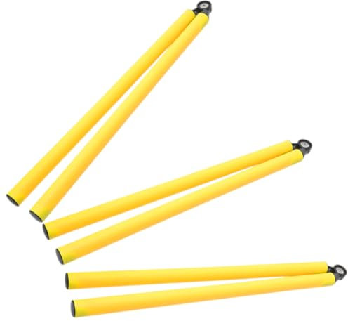 BESPORTBLE 3pcs Football Training Rod Football Sign Rod Playing Safety Rod Sports Race Belt Football Agility Training Equipment Outdoor Flag Basketball Training Rod Plastic Dessert Bowl Books