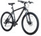 LUCHS Kaku & Titan Mountainbike, MTB Jungen und Herrenfahrrad Vielseitiges Fahrrad mit 24, 26, 27.5 oder 29 und Federgabel (Schwarz/Grau, 29 Zoll (Disc-Brake))