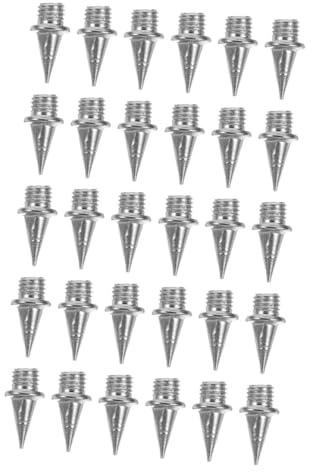 TOYANDONA 30 Piezas Zapatillas Clavos para Correr Pista y Campo Clavos Metálicos para Atletismo Zapatillas De Running para Entrenamientos Pista y Terreno Variado