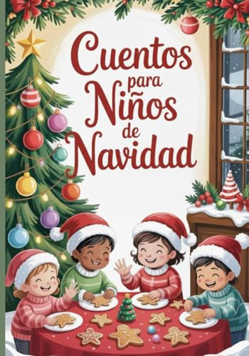 Cuentos para Niños de Navidad: Libro de Cuentos y Juegos con soluciones para Niños de 4-10 años / Historias que transmiten valores (amistad, generosidad, amor, fe) / Letra grande.