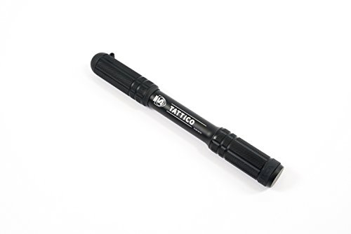 SILCA Tattico Mini Bike Pump – Frame Mount Bicycle Pump with Expandable Hose and Lever Lock – Lightweight and Mountable to Gravel, Mountain, and Road Bicycles – Up to 100 PSI