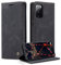 caseme Handyhülle für Samsung Galaxy S20 FE 5G/4G Hülle Premium Leder Klappbar Flip Case Magnet Kartenfach Standfunktion Tasche Schutzhülle für Samsung Galaxy S20 FE 5G/4G - Schwarz