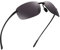 JIM HALO Gafas de Sol Deportivas Polarizadas para Hombres y Mujeres TR90 Marco Sin Montura para Correr, Pescar, Andar en Bicicleta, Conducir Gris