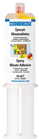 WEICON Epossidico Minuto Adesivo 24 ml giallo, composto per l'invasatura 2C per l'elettronica, protezione contro l'umidità, la polvere e lo sporco