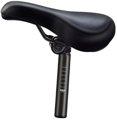 QSTDGVPW Remplacement de Siège de Vélo pour Enfants, Selle Confortable pour Faire du Vélo, Saddle W 25.4mm Post
