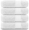 GC GAVENO CAVAILIA Handtücher für Badezimmer, 700 g/m², 4er-Set, ägyptische Baumwolle, Handtücher in Hotelqualität, maschinenwaschbar, Weiß, 50 x 85 cm