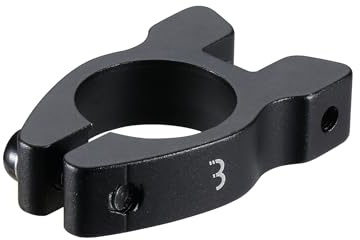 BBB Cycling Tige de Selle en Aluminium pour vélo de Route, VTT et vélo électrique Noir - BSP-99 - CarrierClamp - Diamètre: 28,6 mm