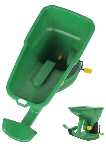 Spargitore manuale Fertilizzante – Spargitore portatile per prato e giardino – Ergonomico Portatile con Rullo Regolabile per Giardino Piccoli Agricoltori Giardinaggio Serre