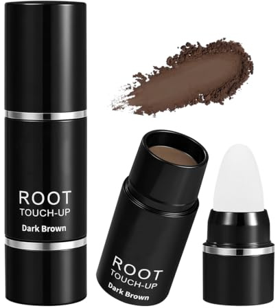 Poudre de racine marron, correcteur pour épaissir les cheveux, pour femmes et hommes, poudre de racine de cheveux longue durée pour couvrir les cheveux gris, poudre imperméable pour réparer la racine