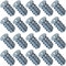 AERZETIX - C44759 - Lot de 20 vis euro pour meubles/armoire/placard - assemblage de bois - Ø6.3x13mm - en acier zingué métal - à empreinte pozidriv