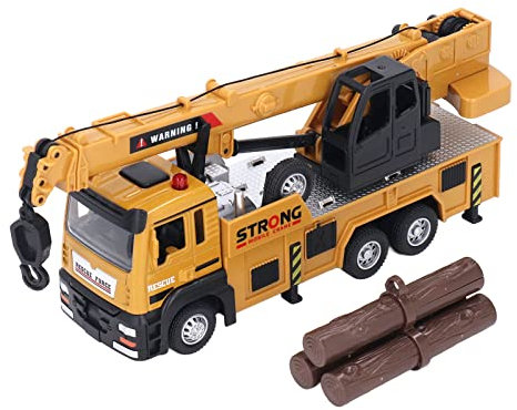 Drfeify Kinderarm-Kran-LKW-Spielzeug, Langlebige Legierung, Mikro-Kran-LKW, Pädagogisches Modell, Spielzeug, Bergungsfahrzeug, Geschenke für Kinder