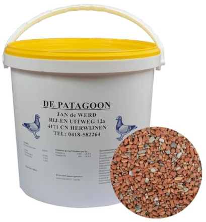De Patagoon Gold Blend Multimix Large 10 Litres Grit For Racing Pigeons