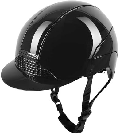 SWING Reithelm H24 Glossy, schwarz Glanz, 51-55 cm