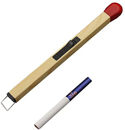 Accendino Fiammifero, Accendino Torcia Candela Fiamma Accendino Butano, Accendini Ricaricabili per Camino Candela Campeggio BBQ (Senza Gas),matches