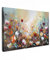 MuchoWow© Stampa Foto 120x80 cm Quadro Moderno Quadri Moderni Soggiorno Con Cornice Stampe Da Parete Camera Da Letto Matrimoniale Decorazione CanvasPittura a olio - Fiori - Colorato - Natura