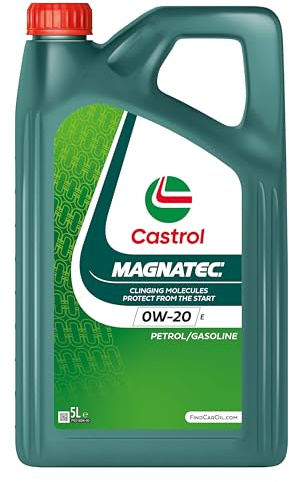 CASTROL Olio motore Magnatec 0W-20 Olio sintetico olio 5 L Compatibilità con FORD Fiesta Mk6 Hatchback JA8, JR8 Transit Custom V362 Van FY, FZ Focus II Hatchback DA, HCP, DP FOCUS III Kuga Mk2 DM2