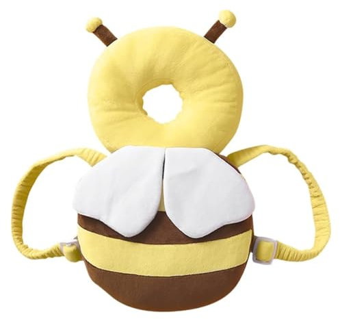 Babykopfkissen, Babykopfschutzkissen, Kopfkissen und Plüschtier in einem, Baby Kopfschutz, Verstellbare Schutzkissen Baby, Safety Guard Kissen für Kinder 4-24 Monate | Guardian